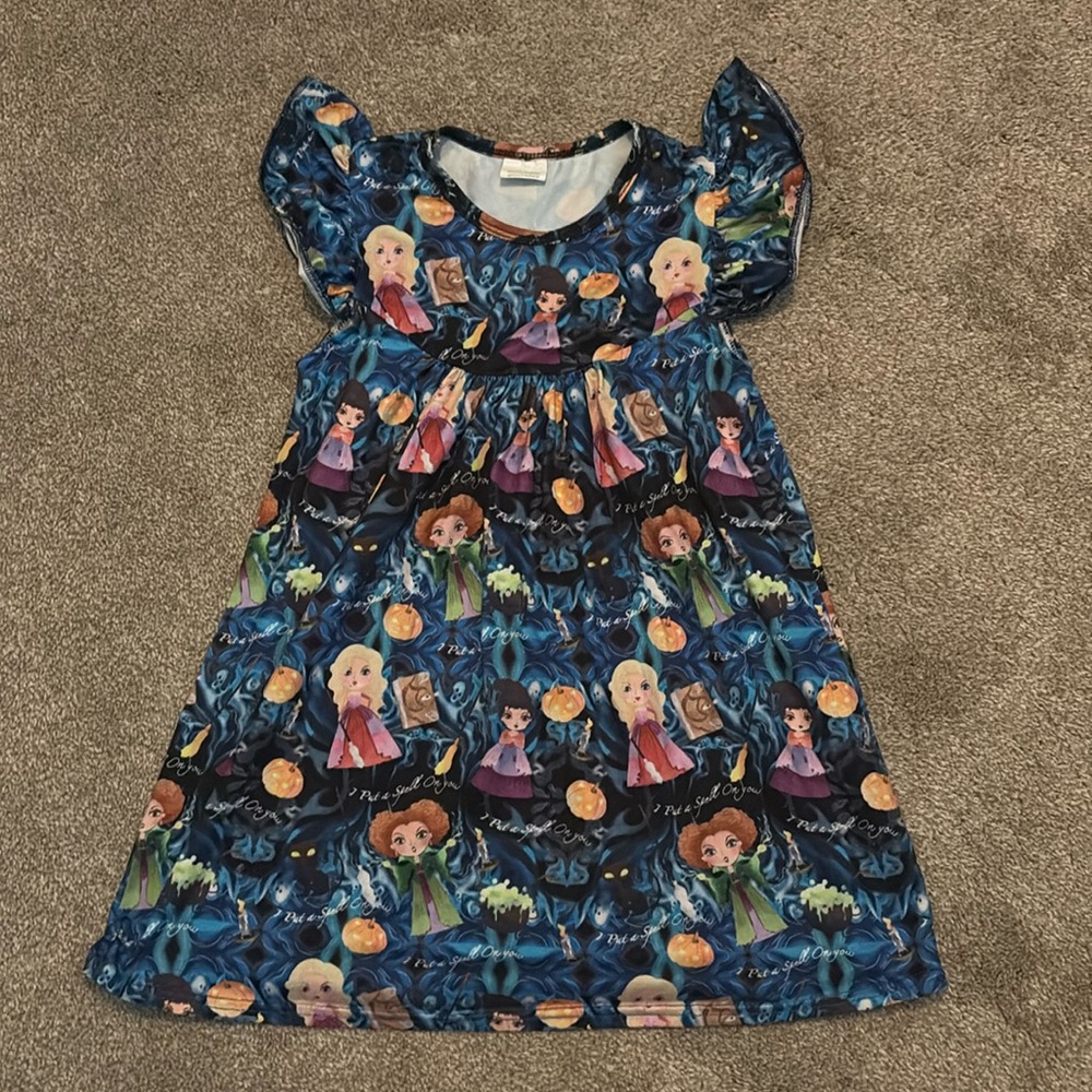 Hocus Pocus toddler dress 🧙‍♀️
